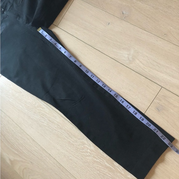 Anthropologie The Essential Slim Cropped Pants in Black - Picture 4 of 10